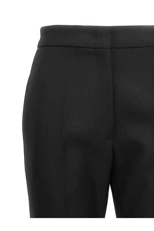 Штани з вовни зі складками Чорні JIL SANDER (J04KA0006J40001001) Штани з вовни зі складками Чорні JIL SANDER (J04KA0006J40001001)