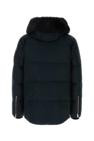 Midnight blue cotton blend down jacket MOOSE KNUCKLES (M35MJ128S)