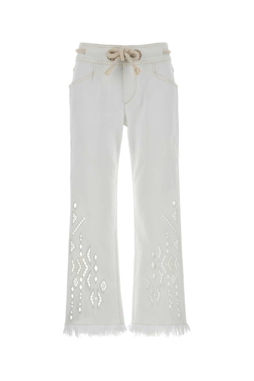White denim Alison jeans ISABEL MARANT (PA0694FAD2H01I)