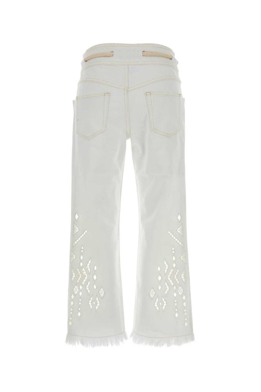 White denim Alison jeans ISABEL MARANT (PA0694FAD2H01I)