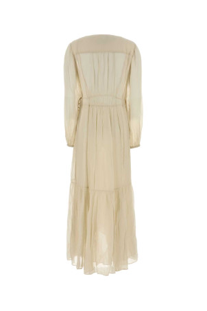 Cream muslin Briane dress ISABEL MARANT ETOILE (RO0798FBD1J08E)