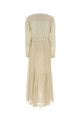 Cream muslin Briane dress ISABEL MARANT ETOILE (RO0798FBD1J08E)