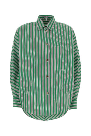 Embroidered poplin shirt LOEWE (S359Y05XI8)