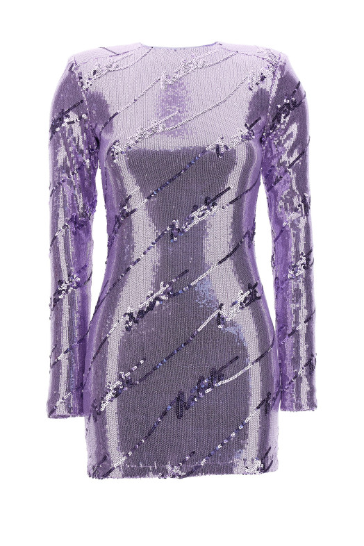 Міні-сукня з паєтками Purple ROTATE BIRGER CHRISTENSEN (1114502846163823) Міні-сукня з паєтками Purple ROTATE BIRGER CHRISTENSEN (1114502846163823)