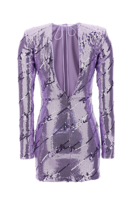 Міні-сукня з паєтками Purple ROTATE BIRGER CHRISTENSEN (1114502846163823) Міні-сукня з паєтками Purple ROTATE BIRGER CHRISTENSEN (1114502846163823)
