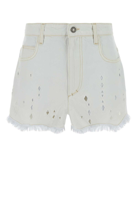Ice denim Aecia shorts ISABEL MARANT (SH0300FAD2H01I)