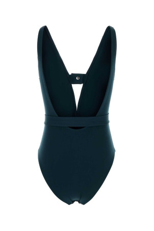 Petrol blue stretch nylon Exception swimsuit ERES (012604)