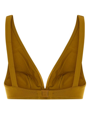 Mustard stretch nylon Charme bikini top ERES (032602)
