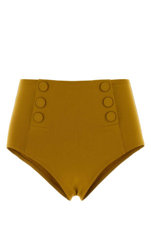 Mustard stretch nylon Flaneuse bikini bottom ERES (042605)