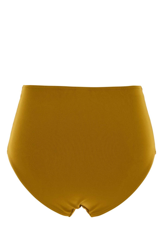 Mustard stretch nylon Flaneuse bikini bottom ERES (042605)