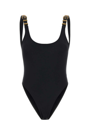 Black stretch nylon bodysuit VERSACE (10259851A18657)