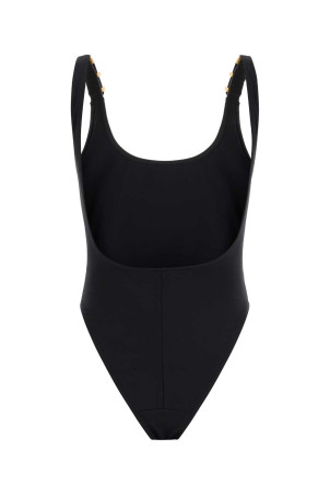 Black stretch nylon bodysuit VERSACE (10259851A18657)