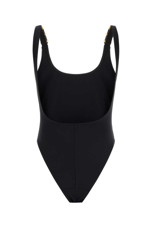 Black stretch nylon bodysuit VERSACE (10259851A18657)