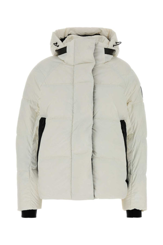 Белая нейлоновая пуховая куртка CANADA GOOSE модели «Junction» (2602LB)
