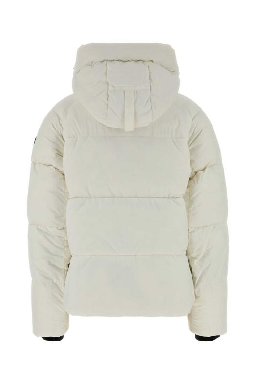 Белая нейлоновая пуховая куртка CANADA GOOSE модели «Junction» (2602LB)
