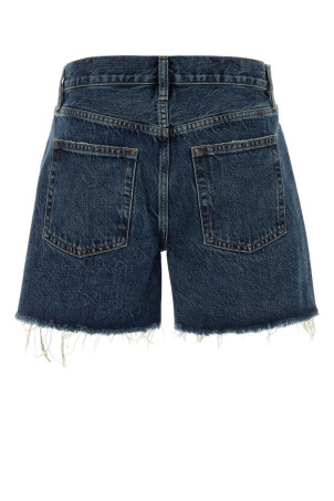 Blue denim The Long Hang shorts FRAME (4000LRF105)