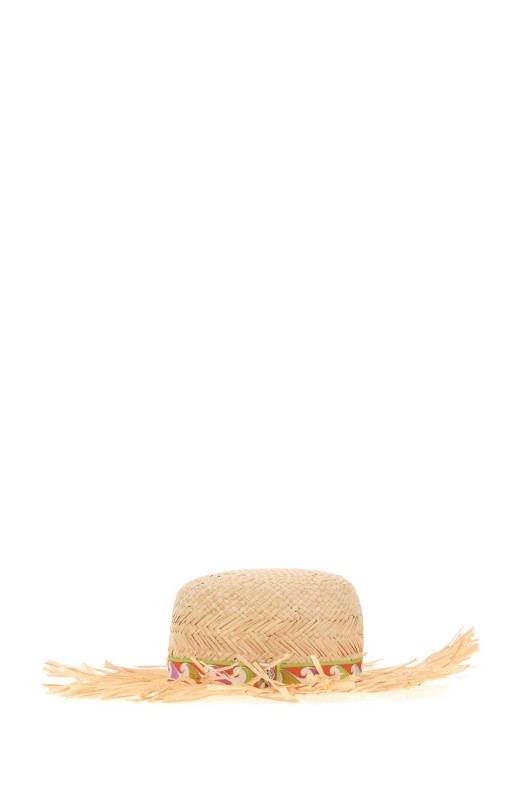 Raffia hat EMILIO PUCCI (6HGF016H002)