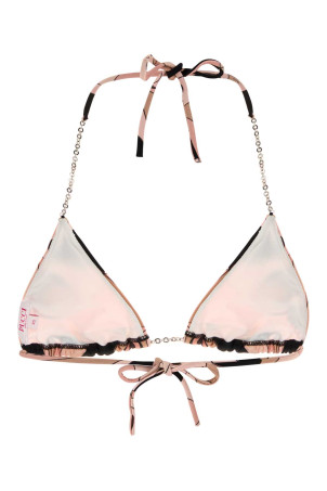 Printed stretch nylon bikini top EMILIO PUCCI (6HMX706H865)