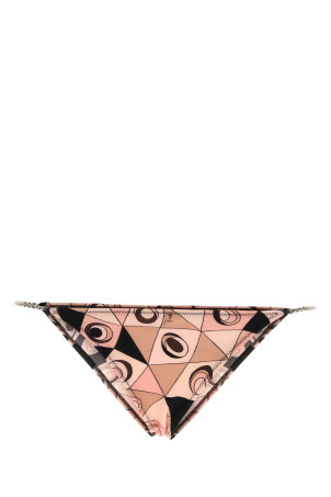 Printed stretch nylon bikini bottom EMILIO PUCCI (6HMX756H865)