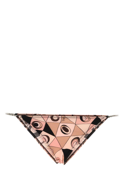 Printed stretch nylon bikini bottom EMILIO PUCCI (6HMX756H865)