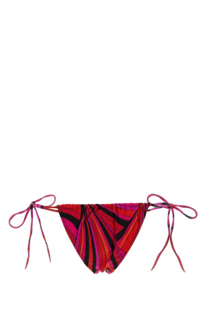 Printed stretch nylon bikini bottom EMILIO PUCCI (6HMX856H875)