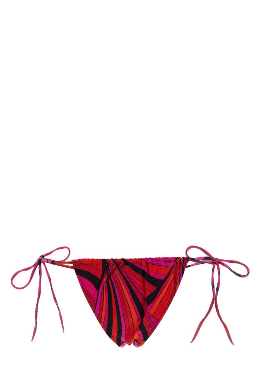 Printed stretch nylon bikini bottom EMILIO PUCCI (6HMX856H875)