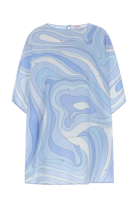 Кафтан из набивного поплина EMILIO PUCCI (6HRL206H762)