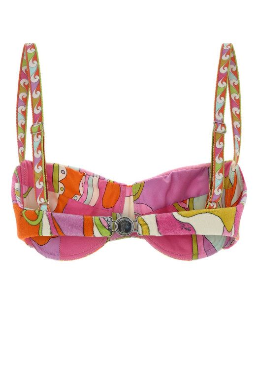 Printed terry fabric crop-top EMILIO PUCCI (6HRM456H839)