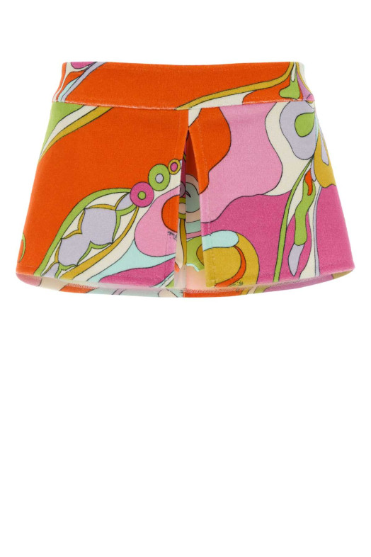 Printed terry fabric pant-skirt EMILIO PUCCI (6HRU016H991)