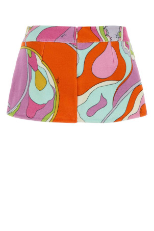 Printed terry fabric pant-skirt EMILIO PUCCI (6HRU016H991)