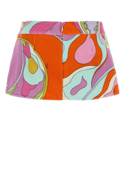 Printed terry fabric pant-skirt EMILIO PUCCI (6HRU016H991)