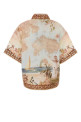 Printed linen Mahon shirt ZIMMERMANN (7632TSS263)