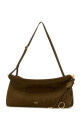 Olive green leather medium East West shoulder bag ALAIA (AA1S01430CA214)