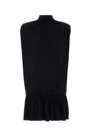 Black stretch viscose Bombi mini dress Black GIMAGUAS (BOMBIDRESS)