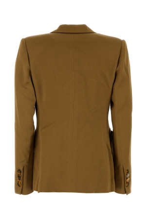 Mustard crepe Novalis blazer BLAZE (BZCHD03NO)