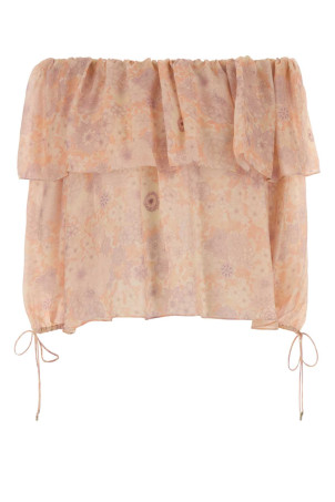 Printed crepe blouse CHLOE (CH26AHT45309)