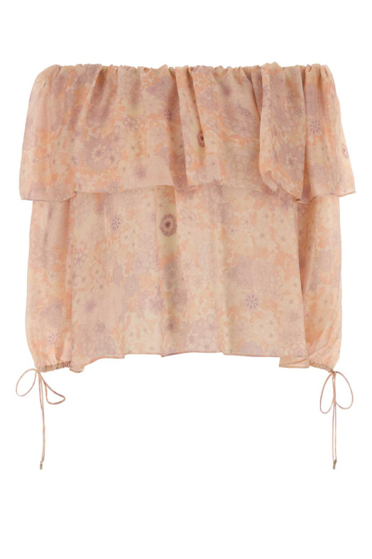 Printed crepe blouse CHLOE (CH26AHT45309)