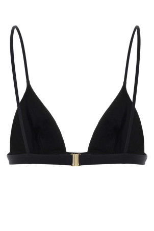 Black stretch nylon Allie bikini top BLAZE (COST03)