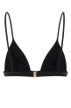 Black stretch nylon Allie bikini top BLAZE (COST03)