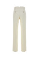 Белые брюки из вискозной смеси AMI (FTR811VI0052) AMI PARIS