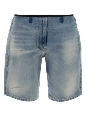 Denim bermuda shorts Blue PRADA (GFP557SOOO19YB)