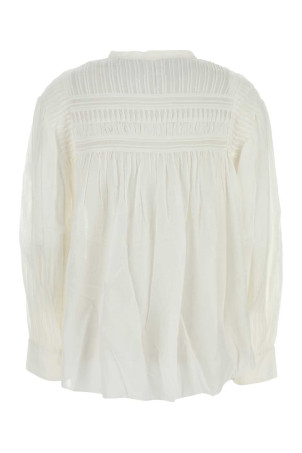 White cotton Plalia blouse ISABEL MARANT ETOILE (HT0002FCB3J04E)