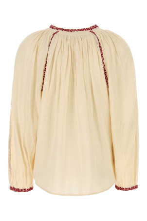 Ivory cotton Lena blouse ISABEL MARANT ETOILE (HT0841FAD1J16E)