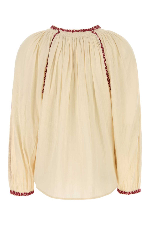 Ivory cotton Lena blouse ISABEL MARANT ETOILE (HT0841FAD1J16E)
