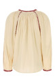 Ivory cotton Lena blouse ISABEL MARANT ETOILE (HT0841FAD1J16E)