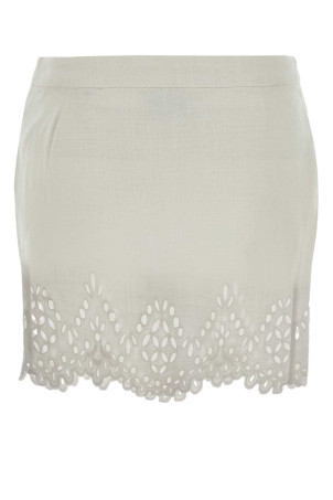 White cotton Blouma mini skirt ISABEL MARANT ETOILE (JU0466FAD1J04E)