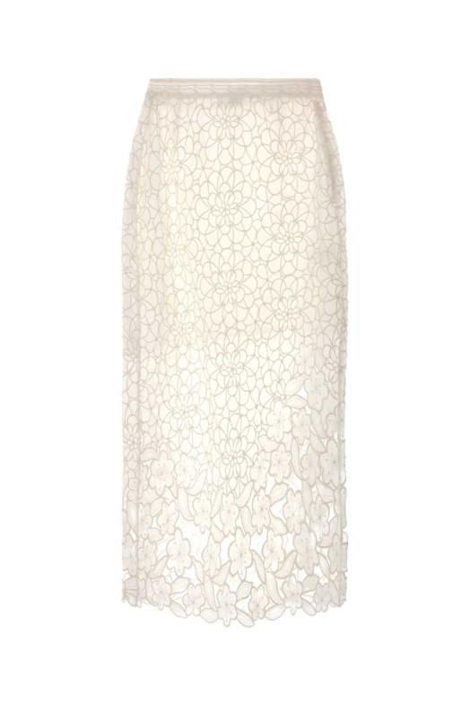 White ramie Ryesha skirt ISABEL MARANT (JU0547FAD3J12I)