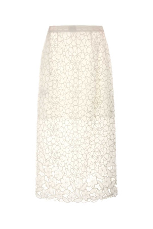 White ramie Ryesha skirt ISABEL MARANT (JU0547FAD3J12I)