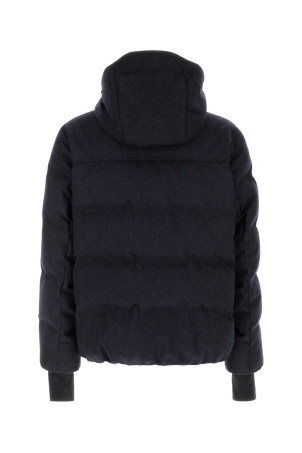 Midnight blue wool Servance down jacket MONCLER GRENOBLE (L20971A00034599X2)