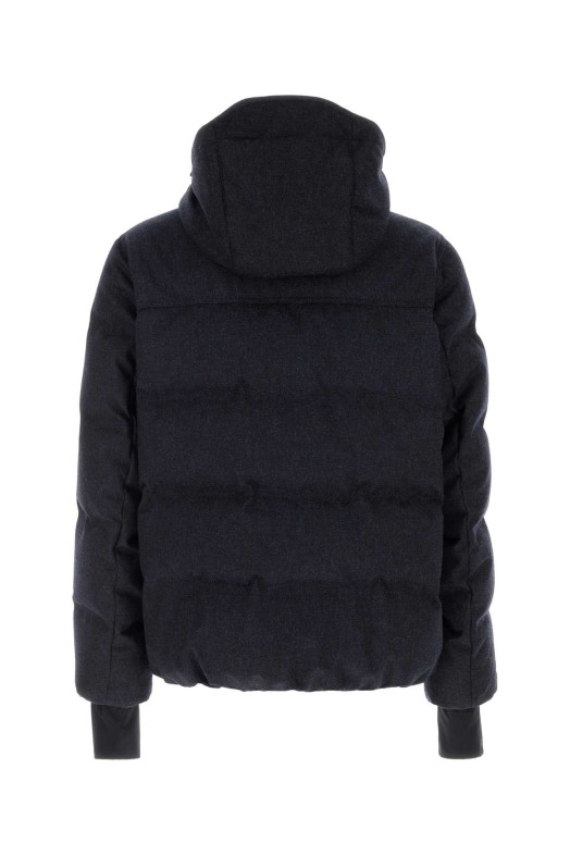 Шерстяная пуховая куртка Servance цвета «полуночный синий» MONCLER GRENOBLE (L20971A00034599X2)